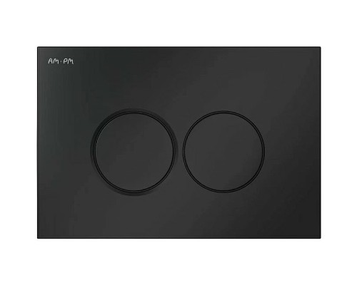 Комплект унитаза с инсталляцией AM.PM Spirit V2.0 FlashClean IS100138.701700 с сиденьем Микролифт и Черной матовой клавишей смыва