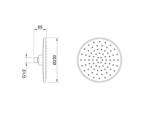 Душевая система Berges Nardis 3R 071013 Хром