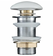 Донный клапан Aquanet 330951 click-clack Белый матовый