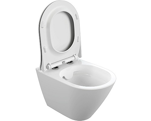 Комплект унитаза Cersanit City Smart CO DPL EO slim LP с инсталляцией Vector 64917 с сиденьем Микролифт
