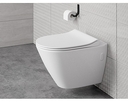 Комплект унитаза Cersanit City Smart CO DPL EO slim LP с инсталляцией Vector 64917 с сиденьем Микролифт