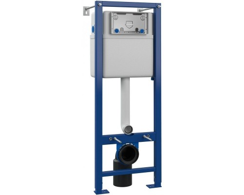 Комплект унитаза с инсталляцией Maretti Umbria UM76KA01552 с сиденьем Микролифт и клавишей смыва Хром глянцевый