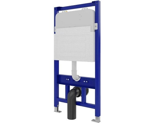 Комплект унитаза с инсталляцией Maretti Umbria UM76UM56052 с сиденьем Микролифт и Черной матовой клавишей смыва