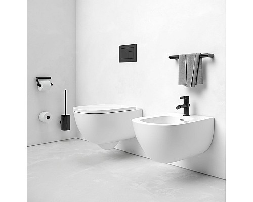 Ершик для унитаза Keuco Collection Reva 12864 379000 Черный матовый