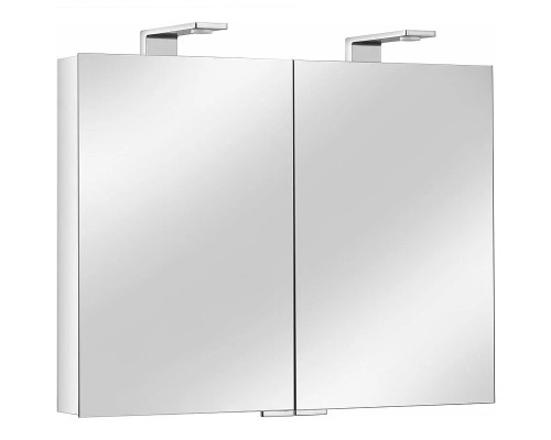 Зеркальный шкаф Keuco Royal Universe 80 с подсветкой Серебристый