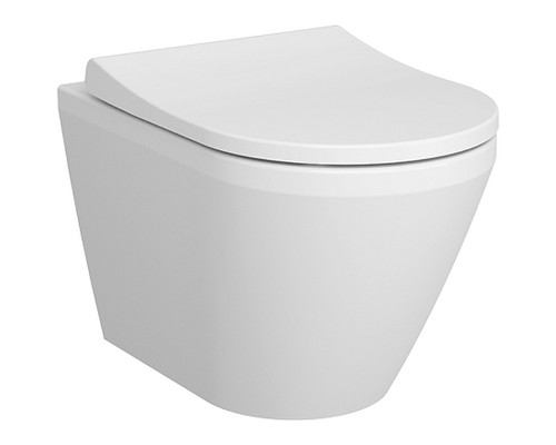 Комплект унитаза с инсталляцией Vitra Integra Round L-box с сиденьем Микролифт и клавишей смыва Хром матовый
