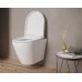 Комплект унитаза с инсталляцией Vitra Integra Round L-box с сиденьем Микролифт и клавишей смыва Хром матовый