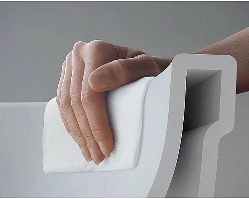 Комплект унитаза с инсталляцией Vitra Zentrum Square 9875B003-7201 с сиденьем Микролифт и клавишей смыва Хром глянцевый