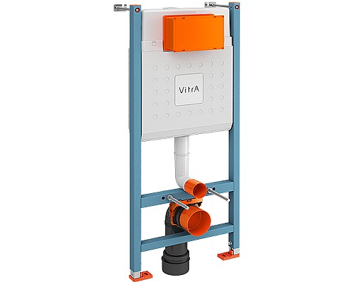 Инсталляция Vitra Core 800-1874 для унитаза с Черной матовой клавишей смыва