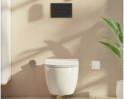 Инсталляция Vitra Core 800-1874 для унитаза с Черной матовой клавишей смыва