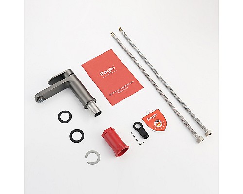 Смеситель для раковины Raglo R50.10.09 Графит матовый