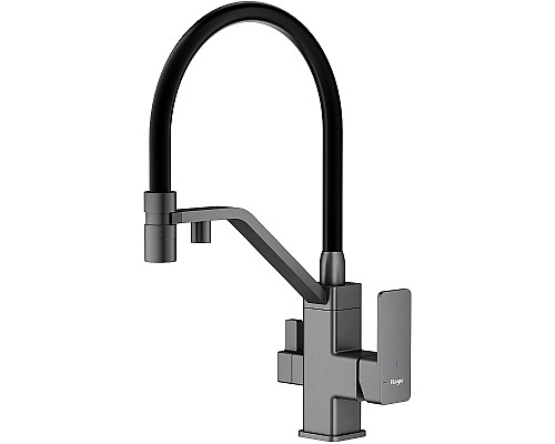 Смеситель для кухни Raglo R85.62.09 Графит матовый Черный