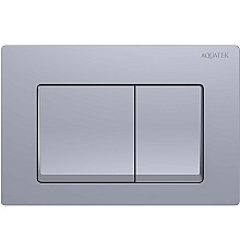 Клавиша смыва Aquatek Small TDI-0000006 Хром матовый
