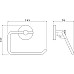 Держатель туалетной бумаги Aquatek Европа AQ4118CR Хром