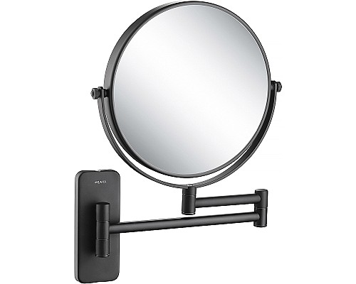 Косметическое зеркало Aquatek AQ4911MB Черное матовое