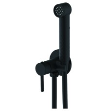 Гигиенический душ со смесителем Splenka Черный матовый