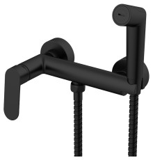 Гигиенический душ со смесителем Splenka S41.51.06 Черный матовый