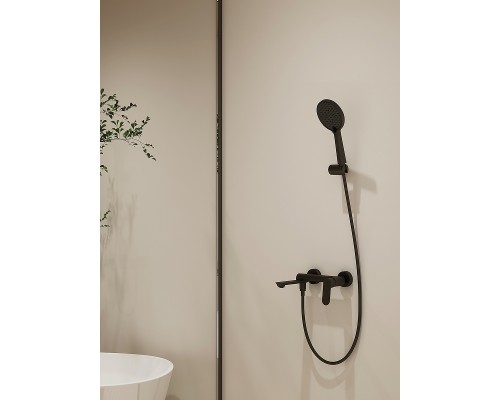 Смеситель для ванны Splenka S41.30.06 Черный матовый