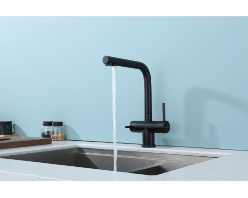 Смеситель для кухни Splenka S70.61.06 Черный матовый