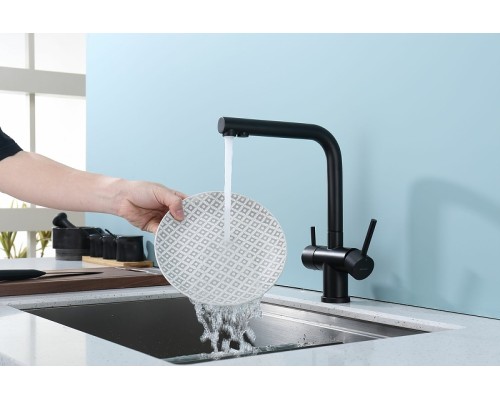 Смеситель для кухни Splenka S70.61.06 Черный матовый