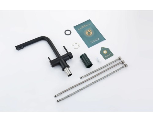 Смеситель для кухни Splenka S70.61.06 Черный матовый