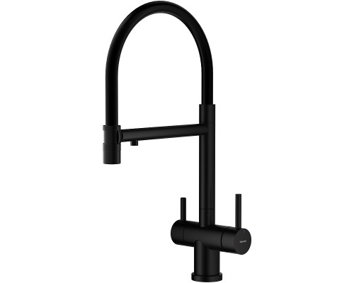 Смеситель для кухни Splenka S70.63.06 Черный матовый