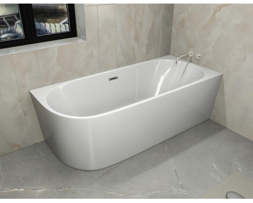 Акриловая ванна Ceruttispa Ami 170x75 R СT10091 без гидромассажа