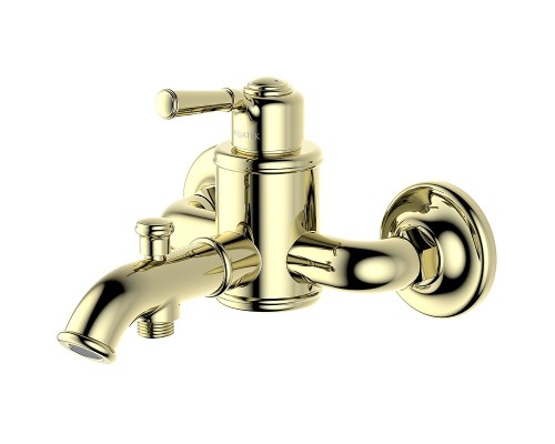 Смеситель для ванны Aquatek Классик AQ1540PG Полированное золото