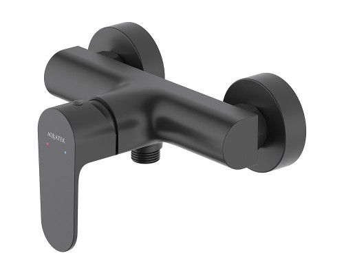 Комплект смесителей Aquatek Оберон AQ1231MB Черный матовый