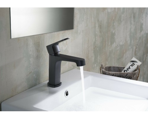 Комплект смесителей Aquatek Оберон AQ1231MB Черный матовый