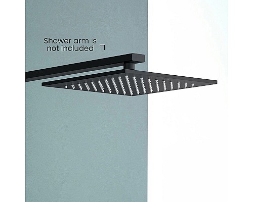 Верхний душ Aquatek AQ2076MB Черный матовый