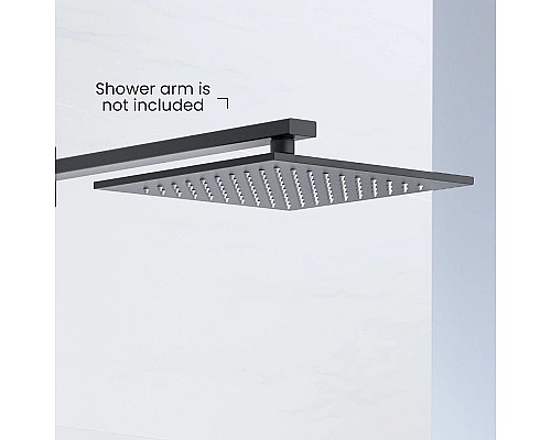 Верхний душ Aquatek AQ2076MB Черный матовый