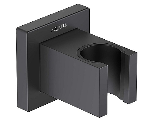 Держатель ручного душа Aquatek AQ2401MB Черный матовый
