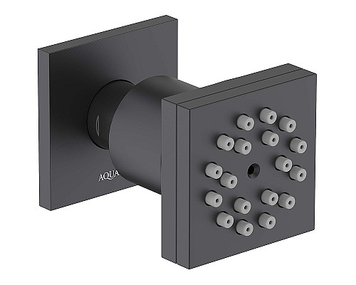 Боковая форсунка Aquatek AQ2098MB Черная матовая