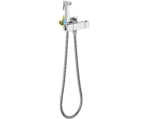 Гигиенический душ со смесителем Aquatek Либра AQ1028CR с термостатом Хром