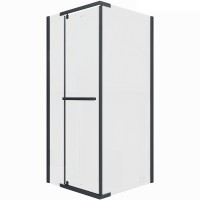 Душевой уголок Ceruttispa Mimi 90x90 MIMI ZQ91B 9284 профиль Черный матовый стекло прозрачное
