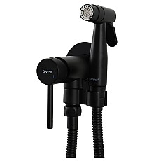 Гигиенический душ со смесителем Gappo G06-6 G7206-6 Черный матовый