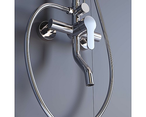 Душевая система RGW Shower Panels SP-24 59140124-13 Хром Душевая система RGW Shower Panels SP-24 59140124-13 Хром