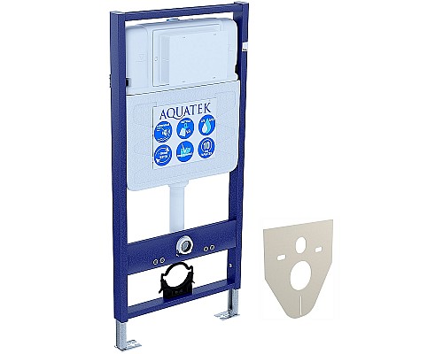 Комплект унитаза с инсталляцией Aquatek Set Aquatek Европа-KKI2 с сиденьем Микролифт