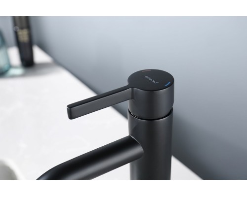 Смеситель для раковины Splenka S221.10.06 Черный матовый