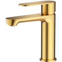 Смеситель для раковины Splenka S222.10.03 Золото матовое