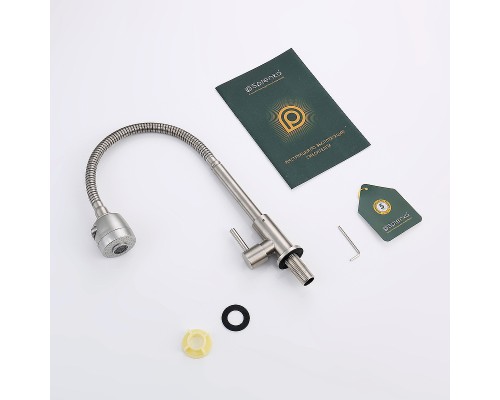 Кран для одного типа воды Splenka S249.482.05 Сатин