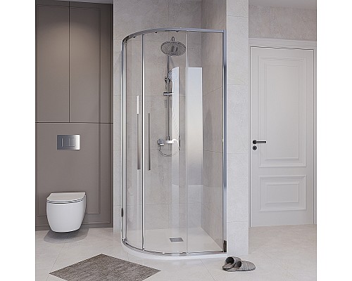 Душевой уголок Niagara Nova 90х90 NG-6626-34 профиль Хром стекло прозрачное