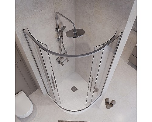 Душевой уголок Niagara Nova 90х90 NG-6626-34 профиль Хром стекло прозрачное