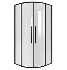 Душевой уголок Niagara Nova 90х90 NG-6826-34BLACK профиль Черный матовый стекло прозрачное