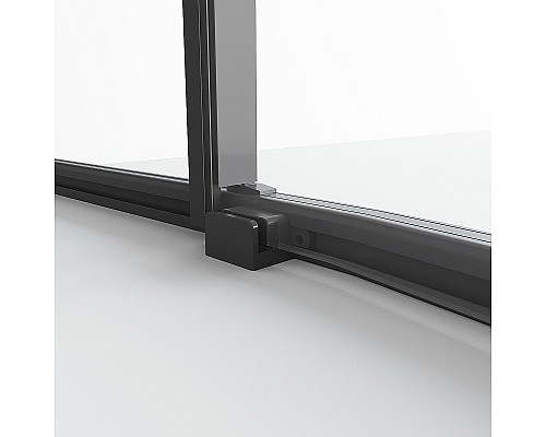 Душевой уголок Niagara Nova 90х90 NG-6826-34BLACK профиль Черный матовый стекло прозрачное
