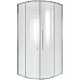 Душевой уголок Niagara Nova 90х90 NG-3626-34 профиль Хром стекло шиншилла