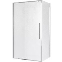 Душевой уголок Niagara Nova 130х80 NG-65-13CH-CH80-34 профиль Хром стекло шиншилла