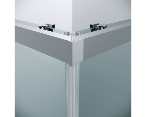 Душевой уголок Grossman Cosmo 100х100 300.K33.02.1010.10.00 профиль Хром стекло прозрачное