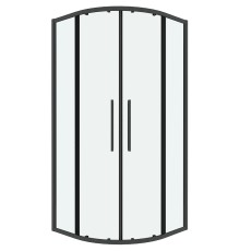 Душевой уголок Grossman Cosmo 100х100 301.K33.02.1010.42.00 профиль Графит сатин стекло прозрачное